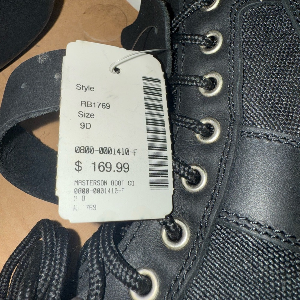 Masterson Black Boots